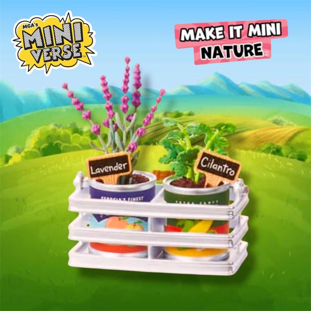 MGA's Miniverse Make It Mini NATURE Series 2: Cilantro & Lavender (SEALED CAP)